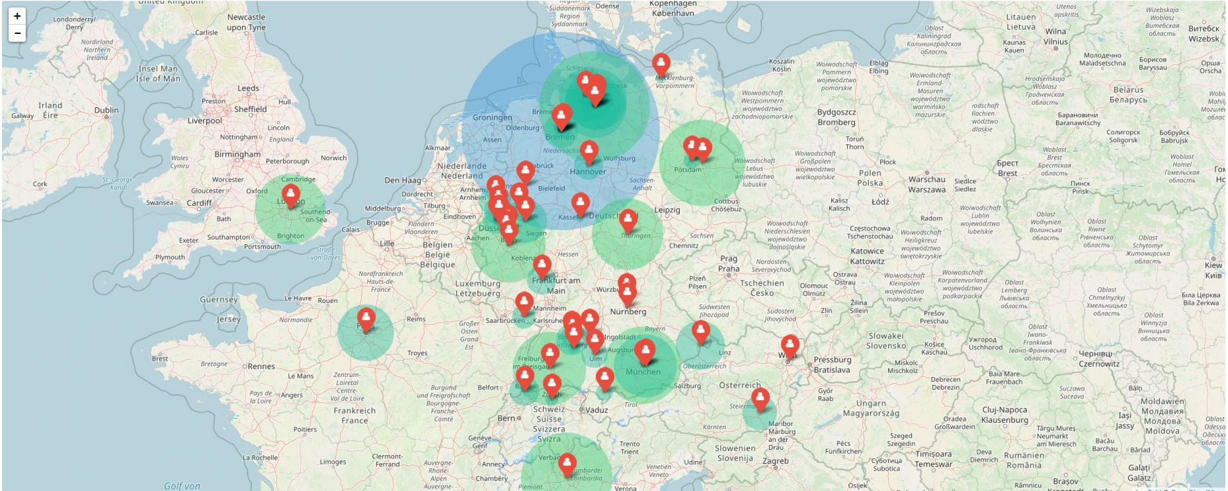 WinLine Geo Map