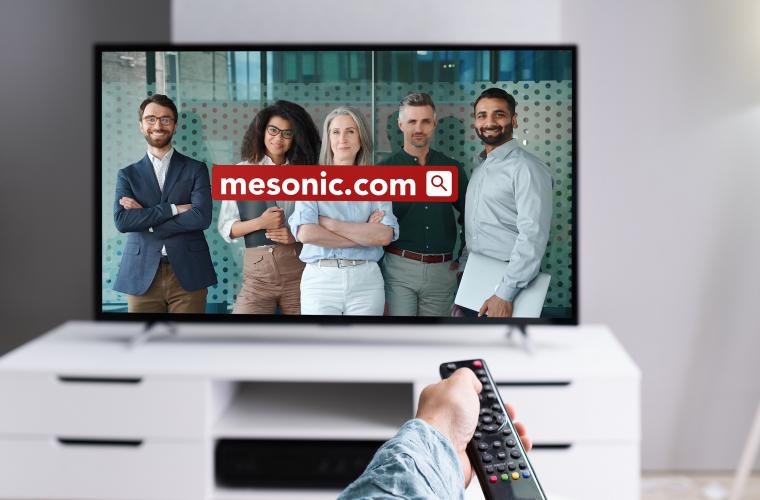 mesonic TV-Spot im Fernsehen