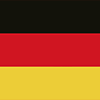 Flagge DE 100x100