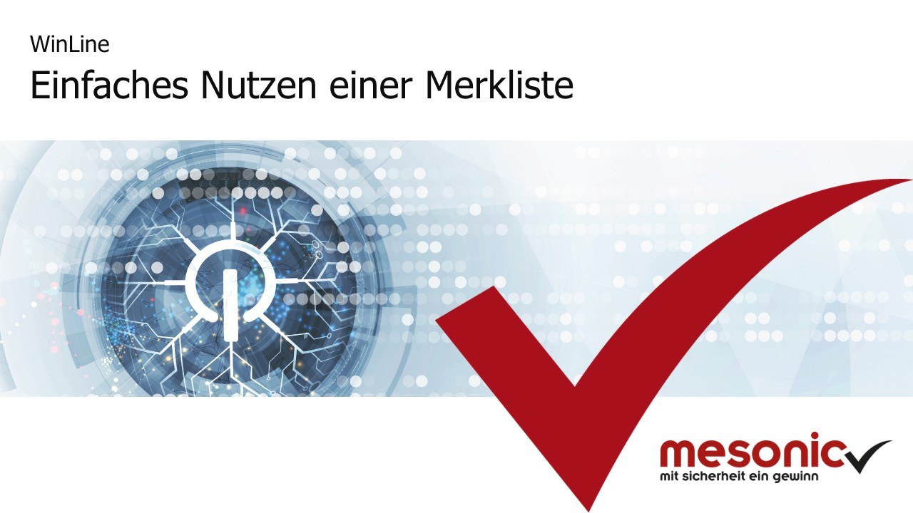 Merkliste